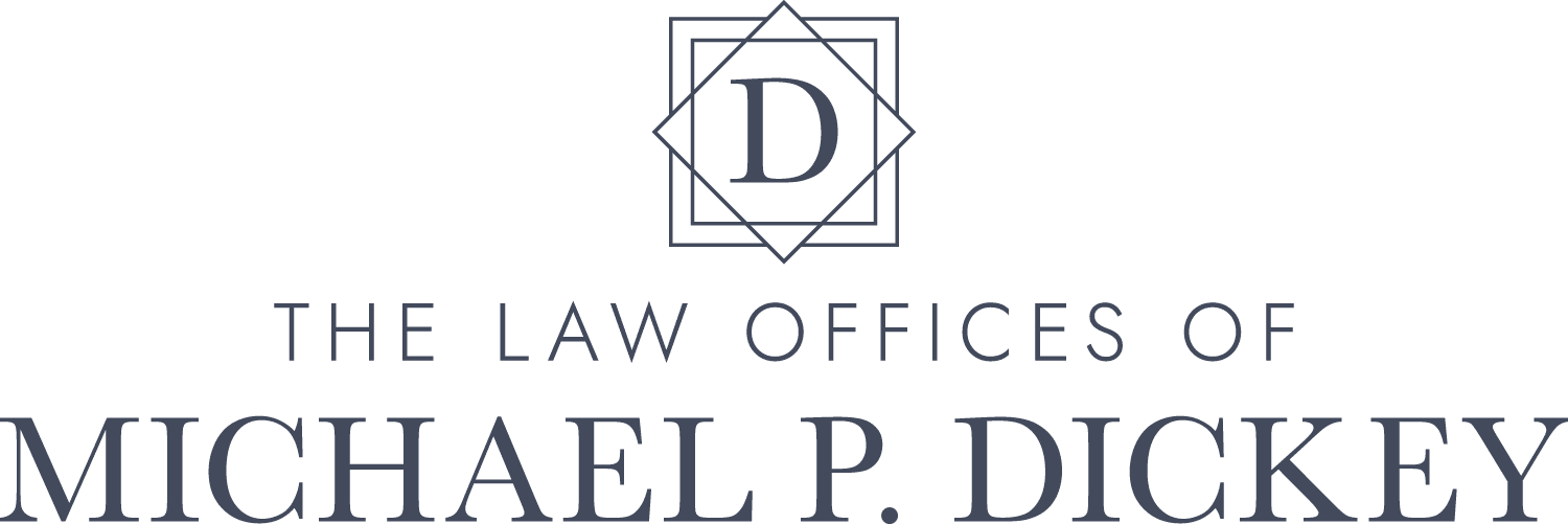 The Law Offices of Micheal P Dickey logo serving Florida and New York with mediation, civil trial representation, business counsel, and probate services